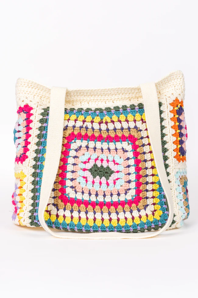 Sharpay Multi Crochet Handbag - Image 2