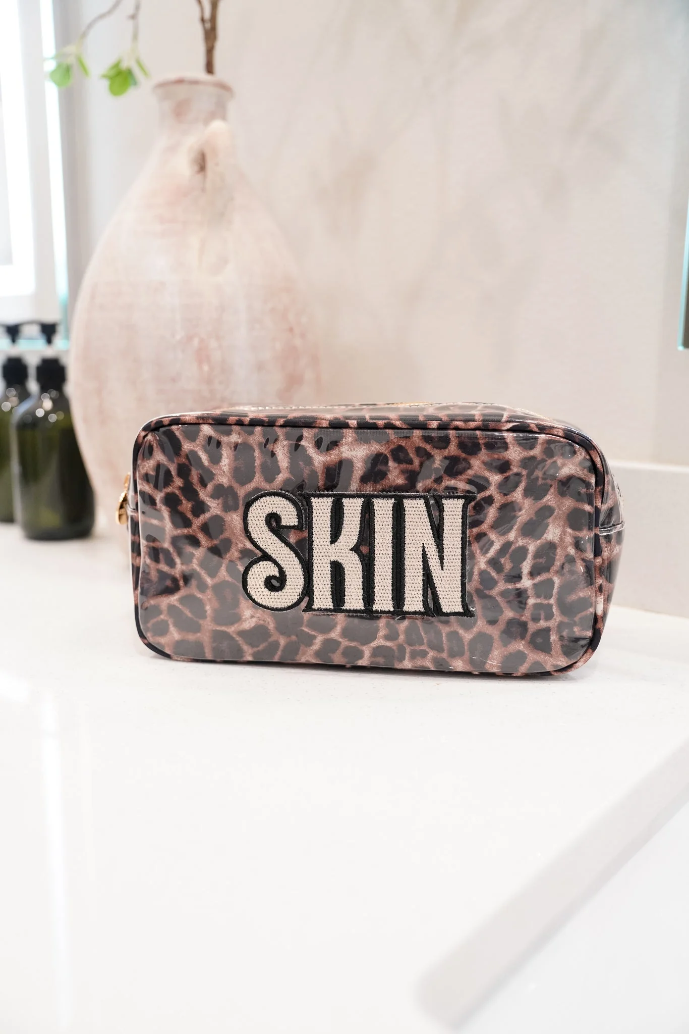 KenzKustomz Leopard Clear Coat Large Bag - Skin