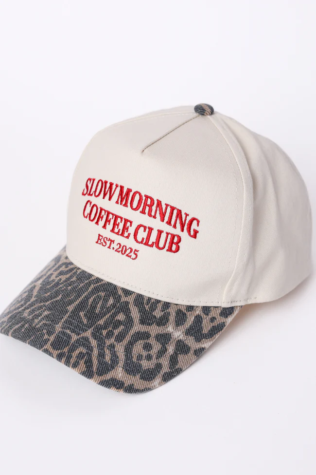 Slow Morning Coffee Club Trucker Hat - Image 3