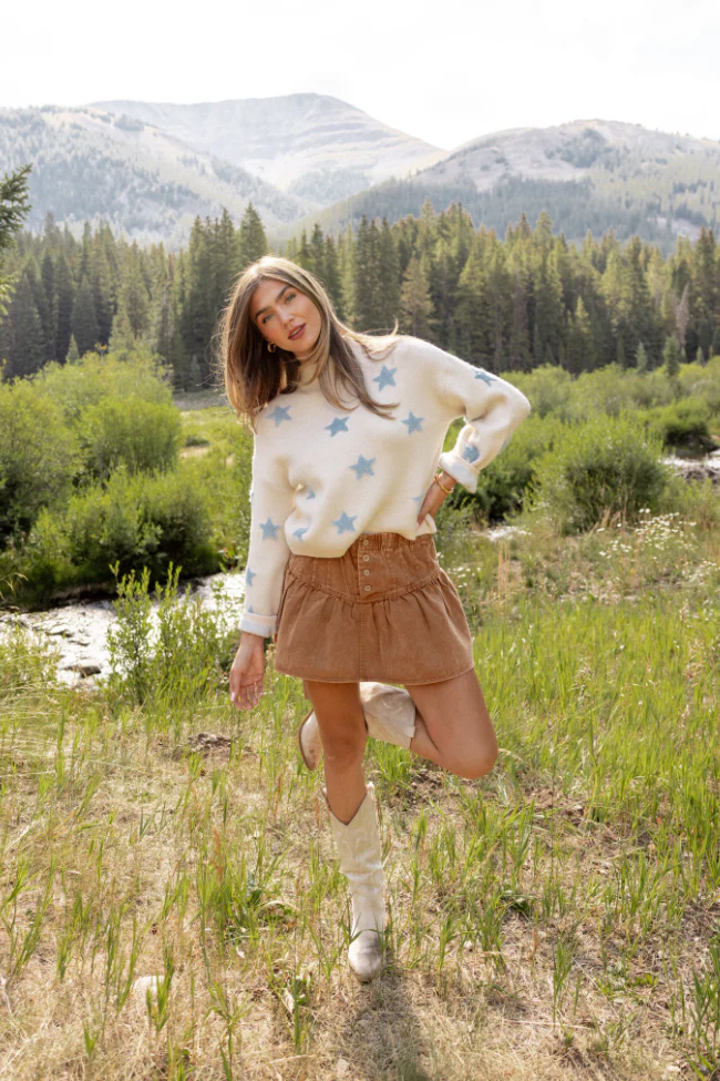Sophie Brown Ruffle Skort FINAL SALE - Image 4
