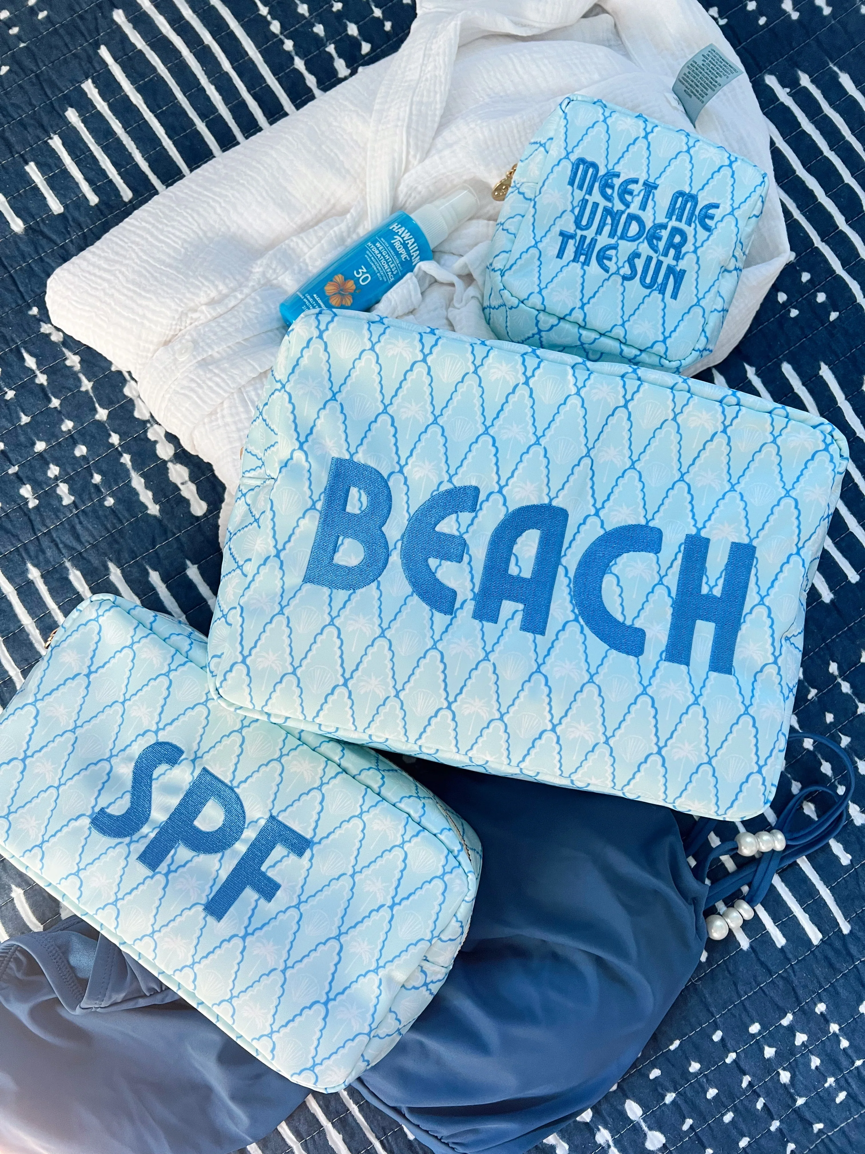 KenzKustomz Blue Palms Large Bag - SPF - Image 6