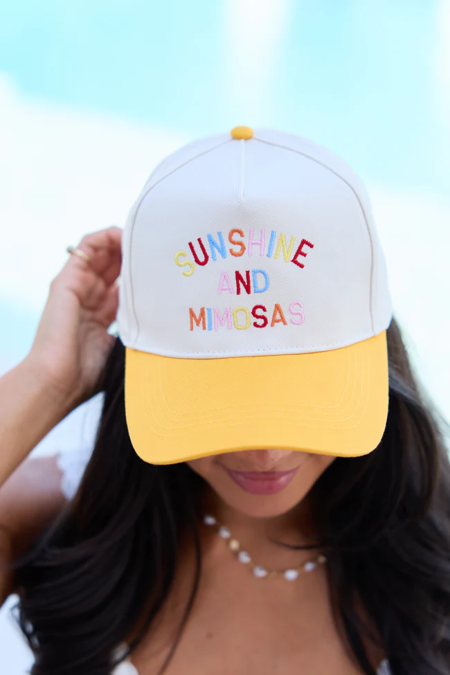 Sunshine And Mimosas Trucker Hat - Image 3