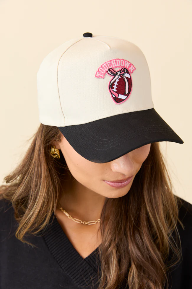 Touchdown Black Trucker Hat FINAL SALE - Image 2