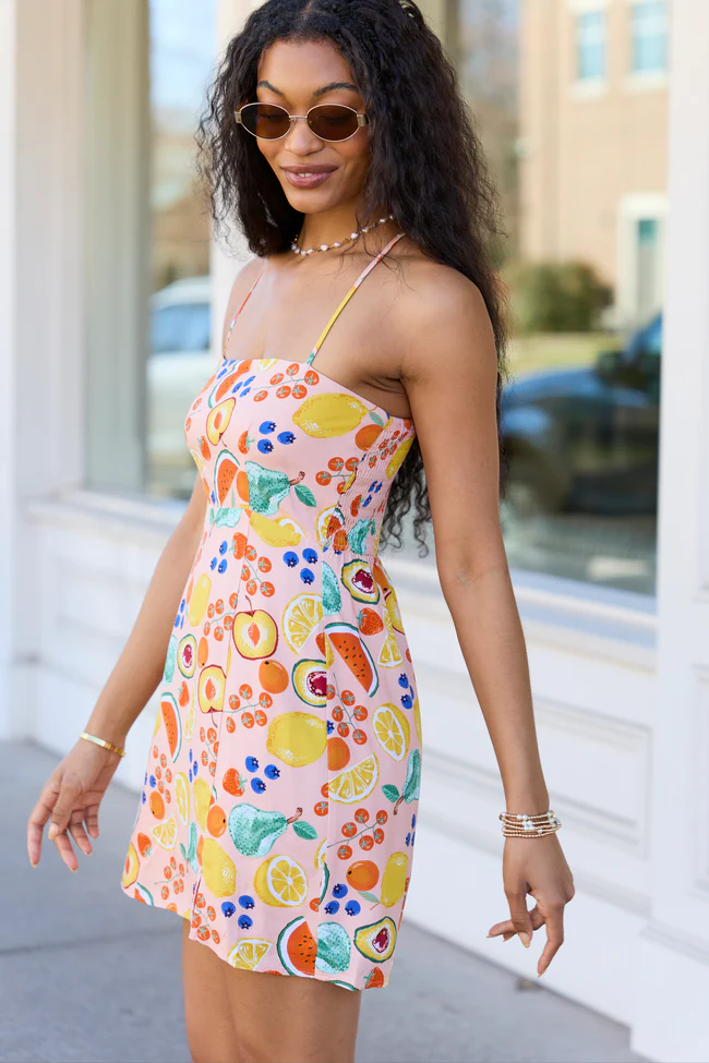 Undeniable Growth Multi Icon Print Mini Dress - Image 4