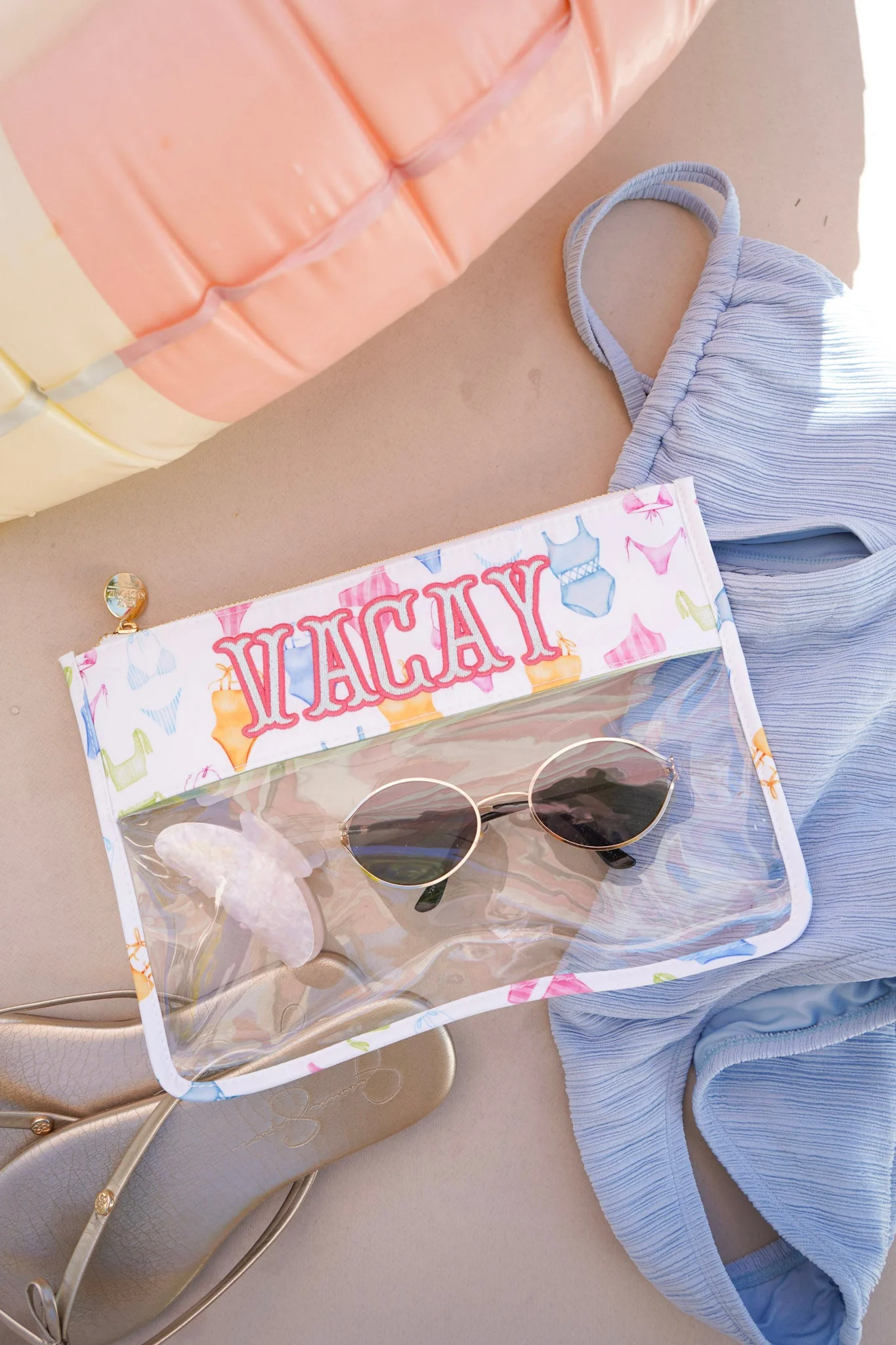 KenzKustomz Bikinis Clear Pouch - Vacay - Image 3