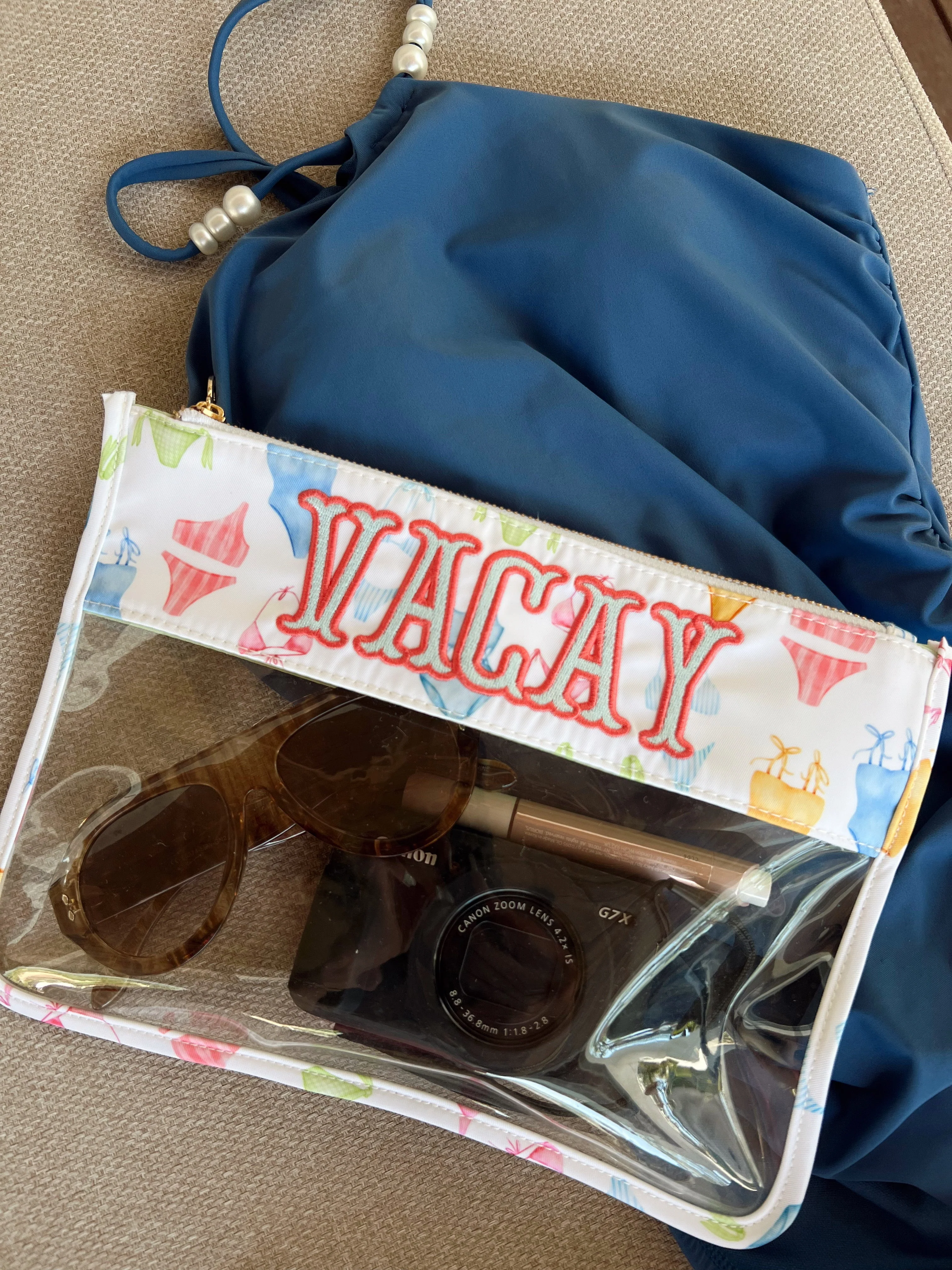 KenzKustomz Bikinis Clear Pouch - Vacay - Image 4