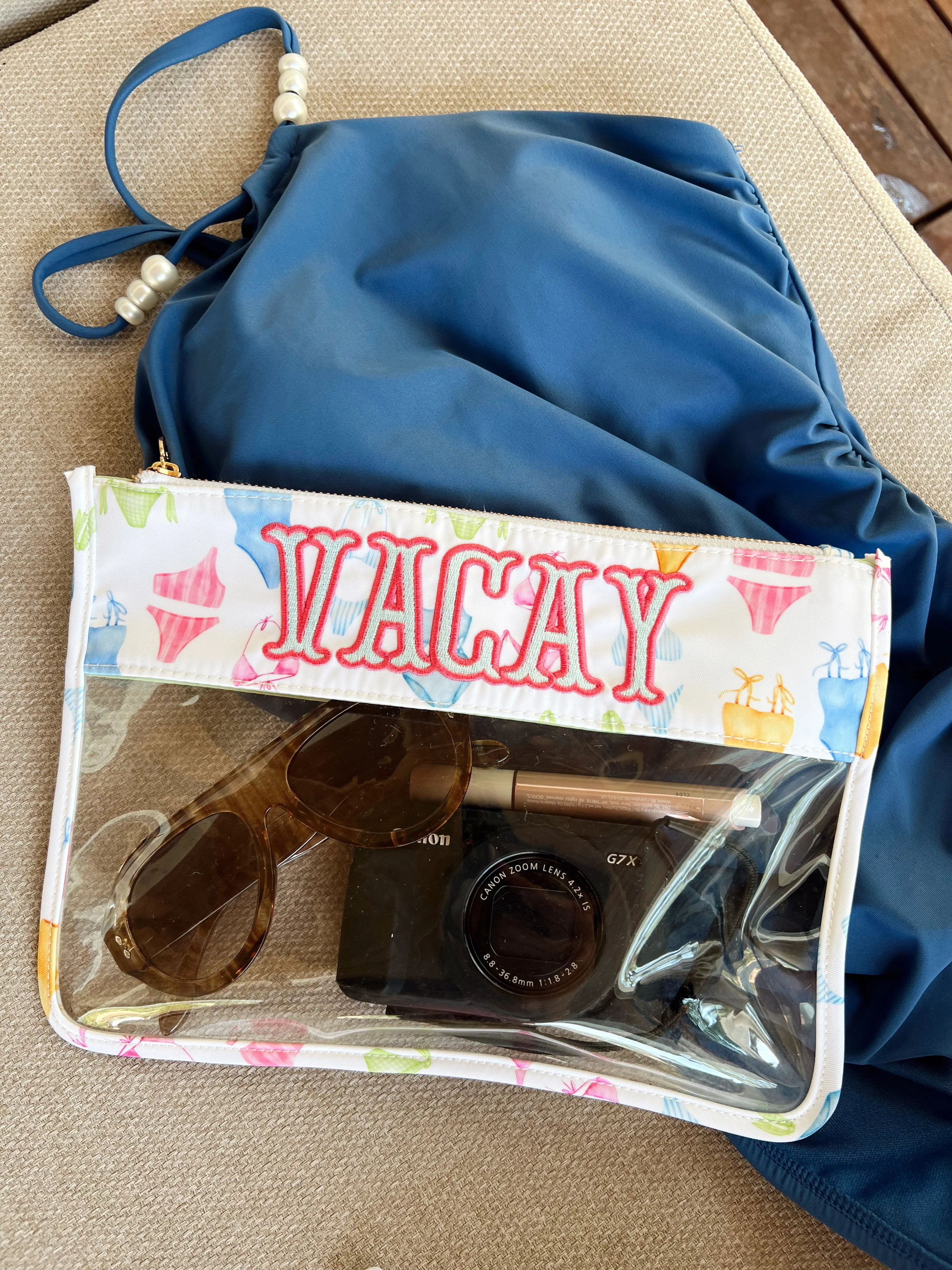KenzKustomz Bikinis Clear Pouch - Vacay - Image 6