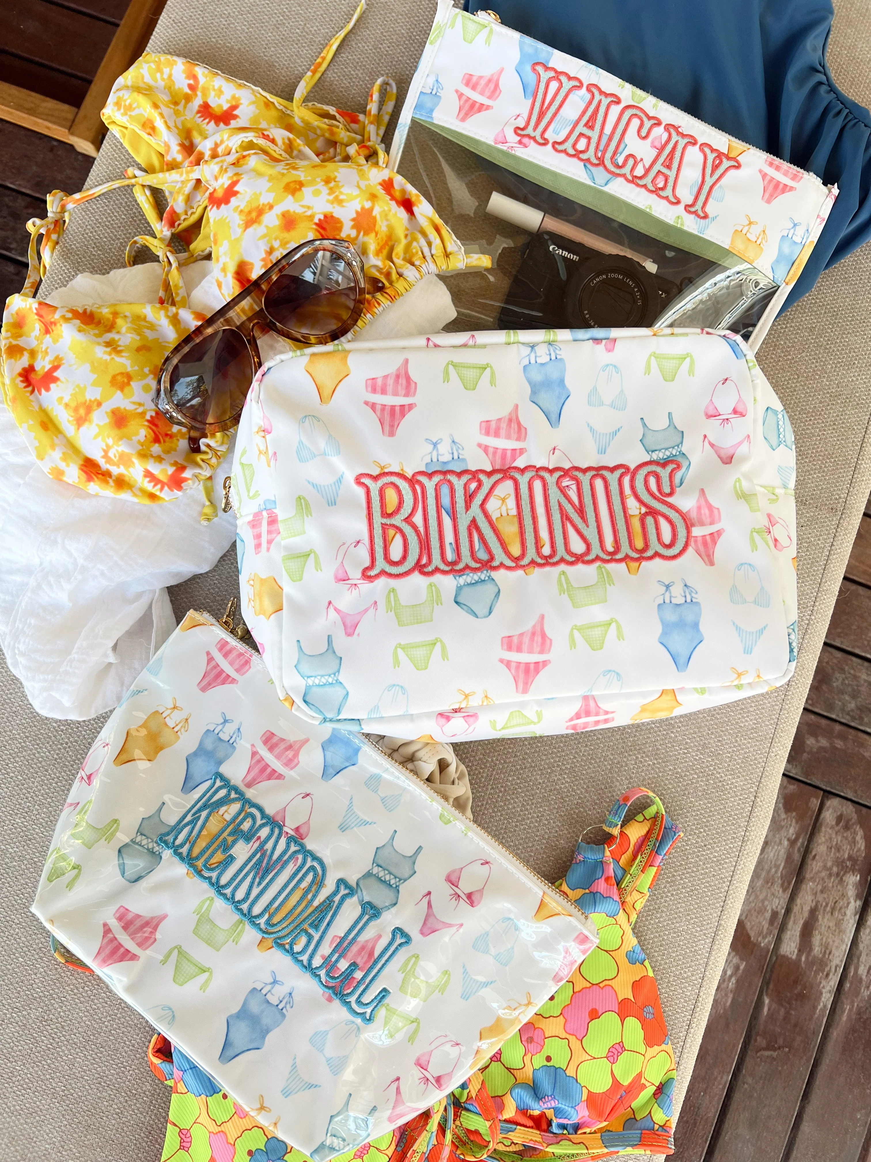 KenzKustomz Bikinis Clear Pouch - Vacay - Image 7