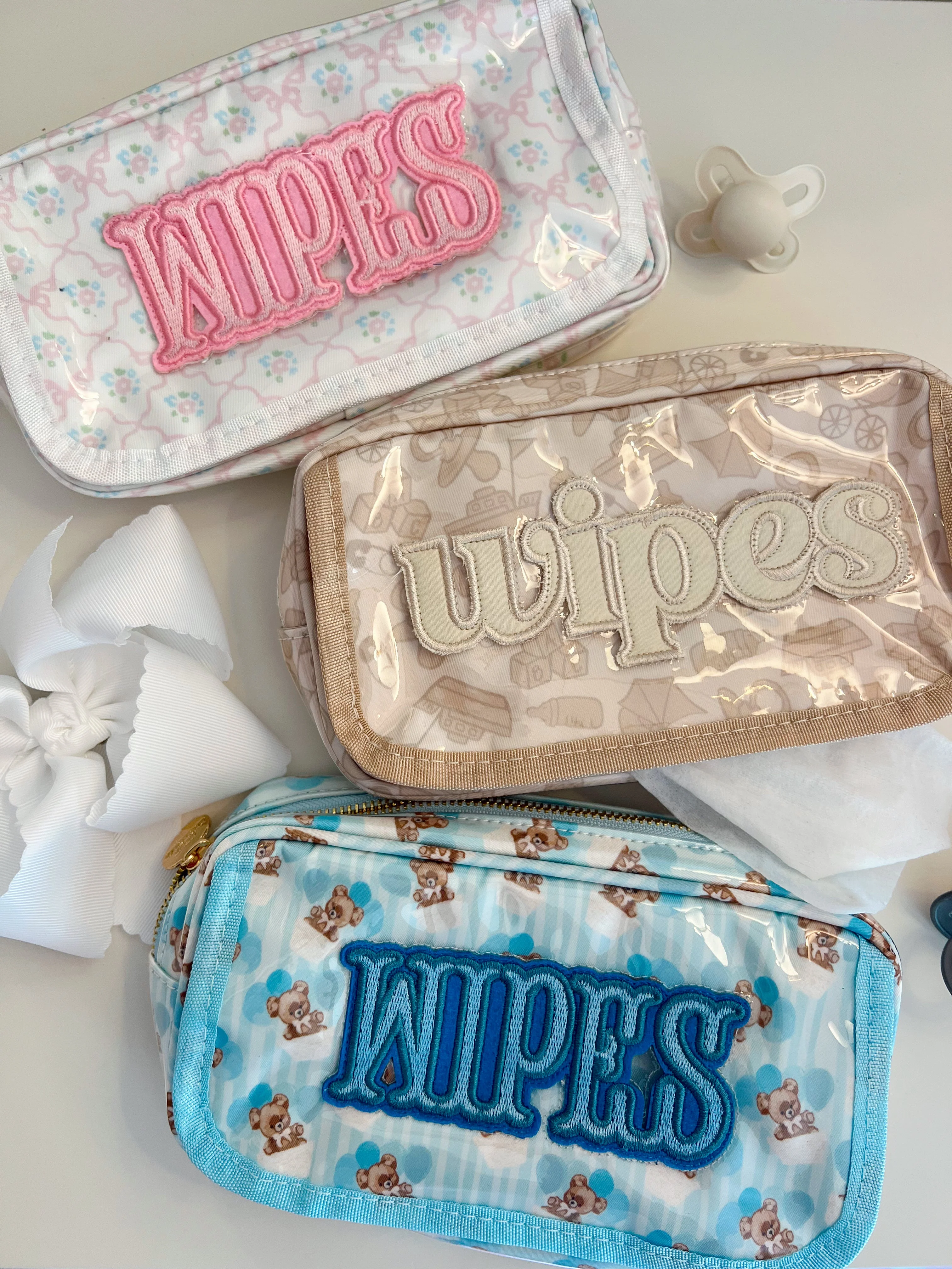 KenzKustomz Wipes Pouch Clear Coat Bag - Image 15