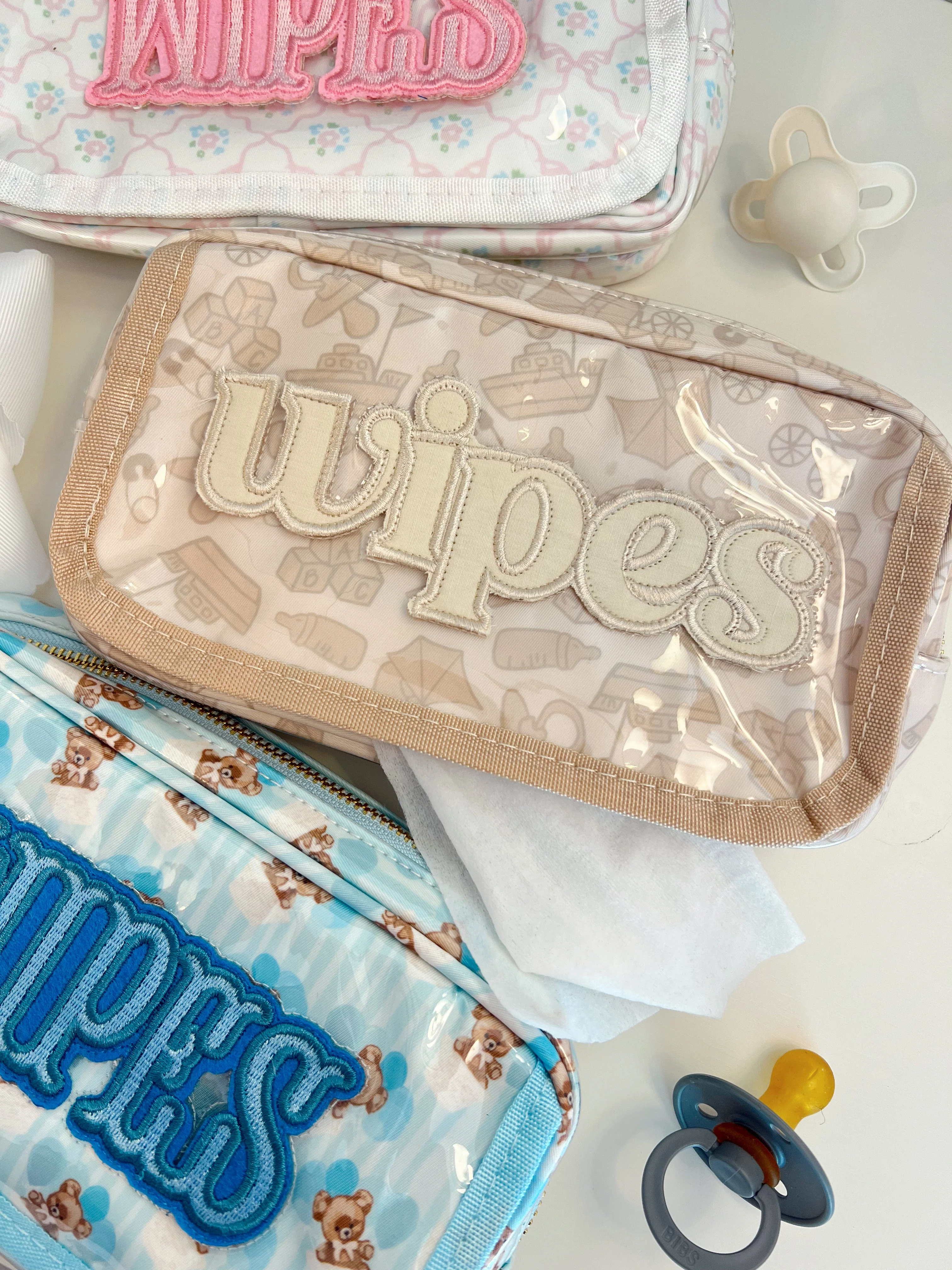 KenzKustomz Wipes Pouch Clear Coat Bag - Image 3