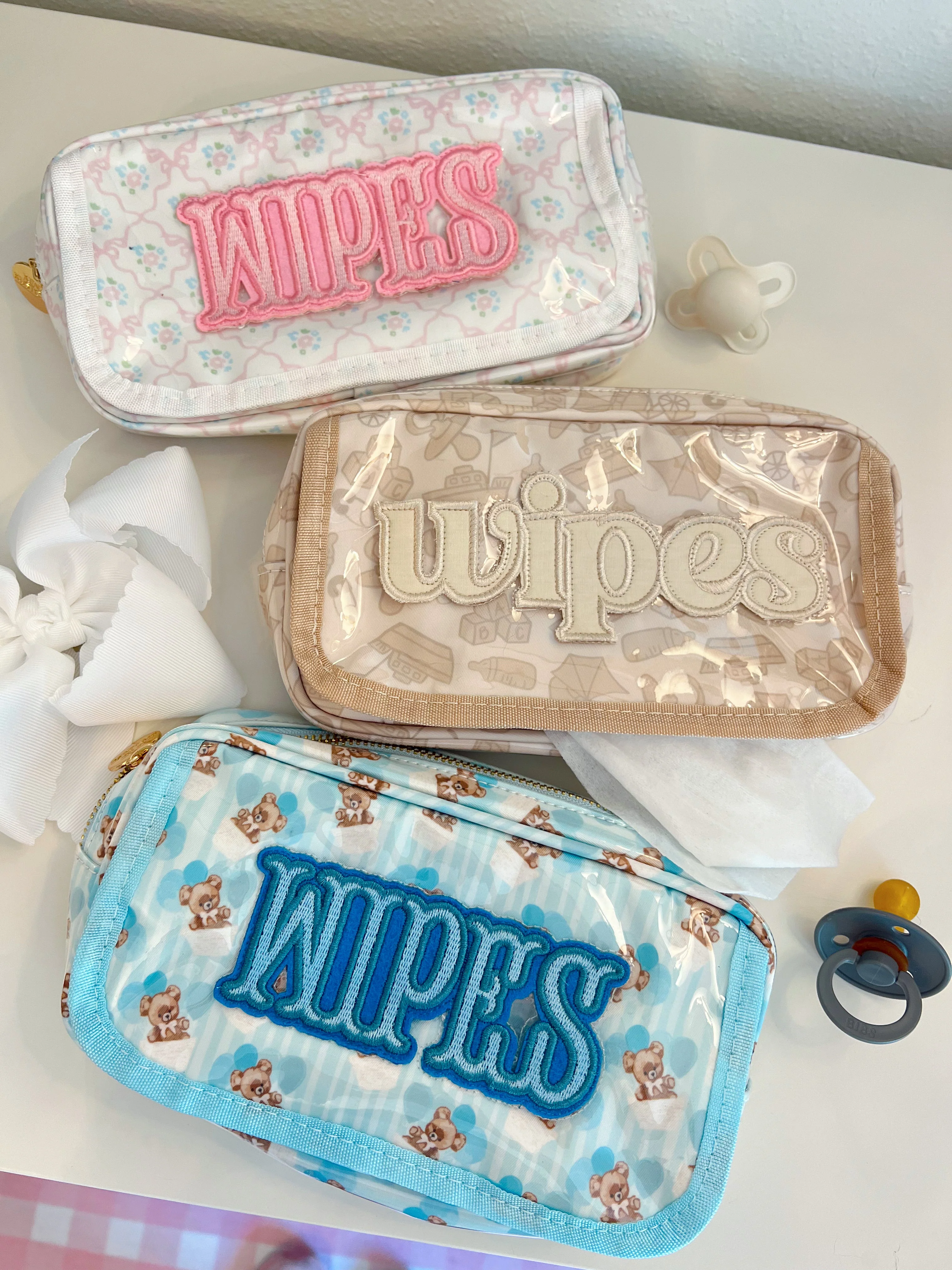 KenzKustomz Wipes Pouch Clear Coat Bag - Image 4